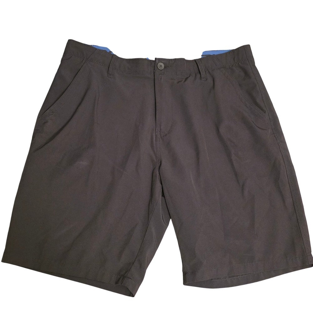 Denali Mens Performance Shorts Brown Size 36 Stretch Hiking Outdoor‎ Casual